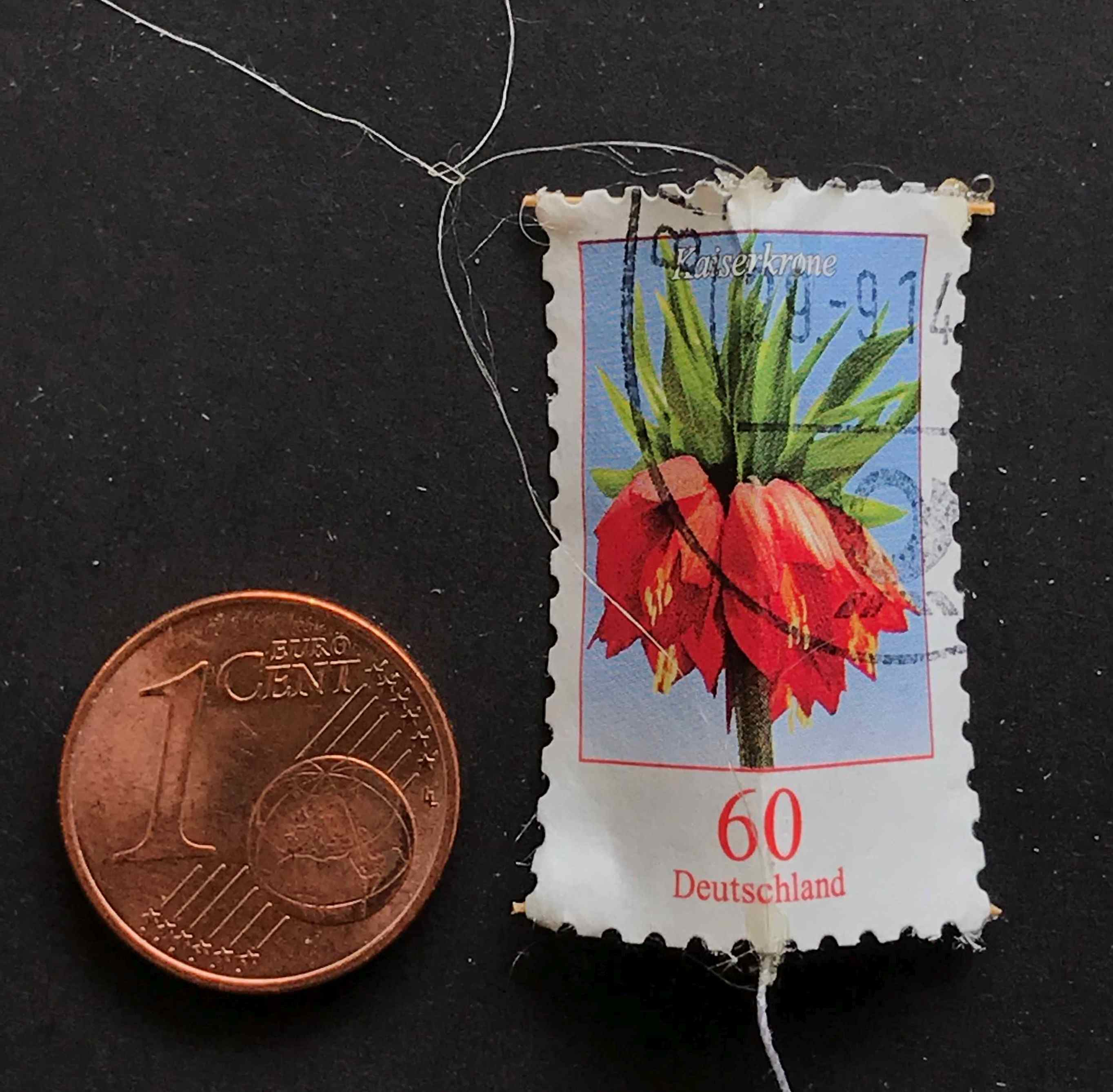 Briefmarke-klein [(BxH) 16 x 28 mm]