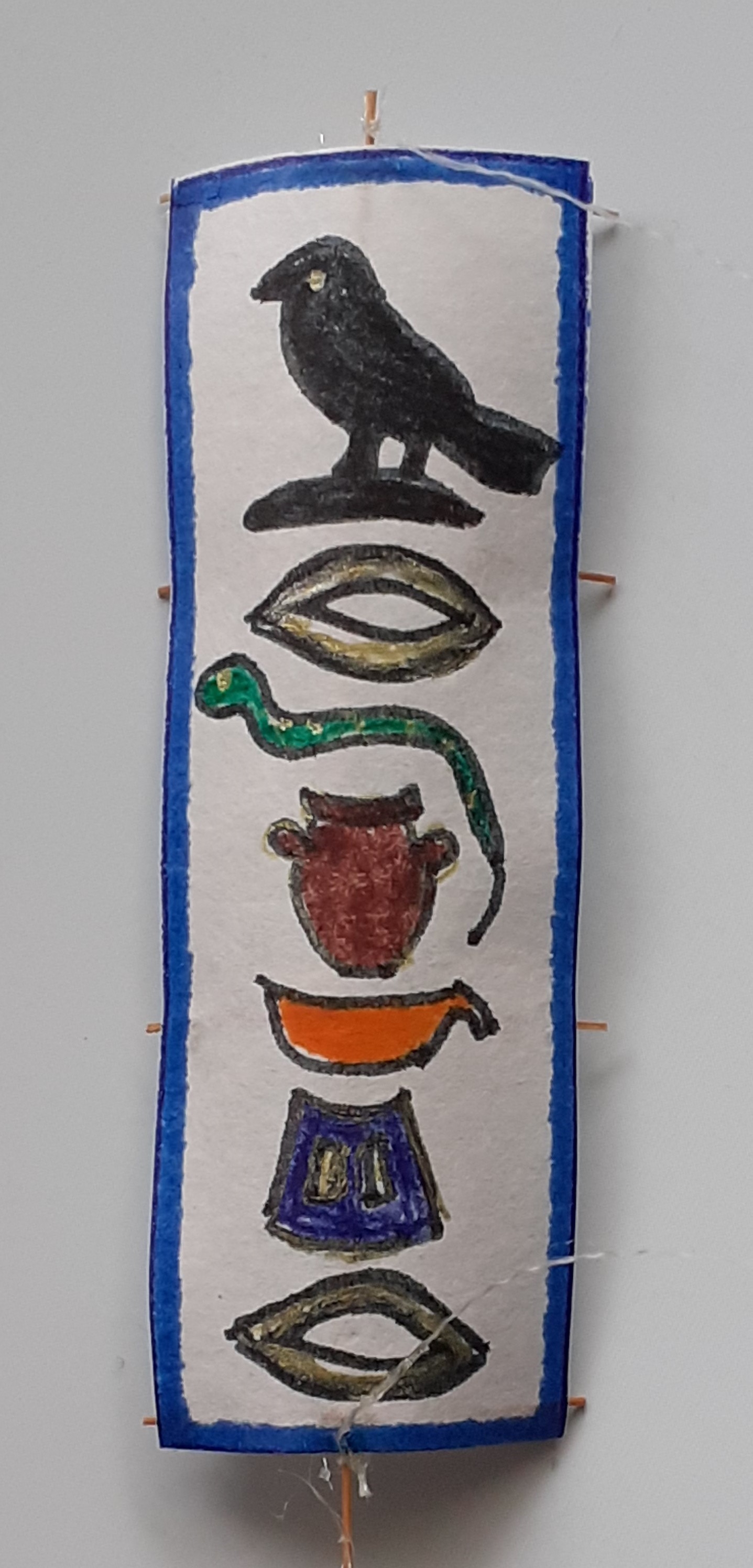 Hieroglyphen [(BxH) xx x xx mm]