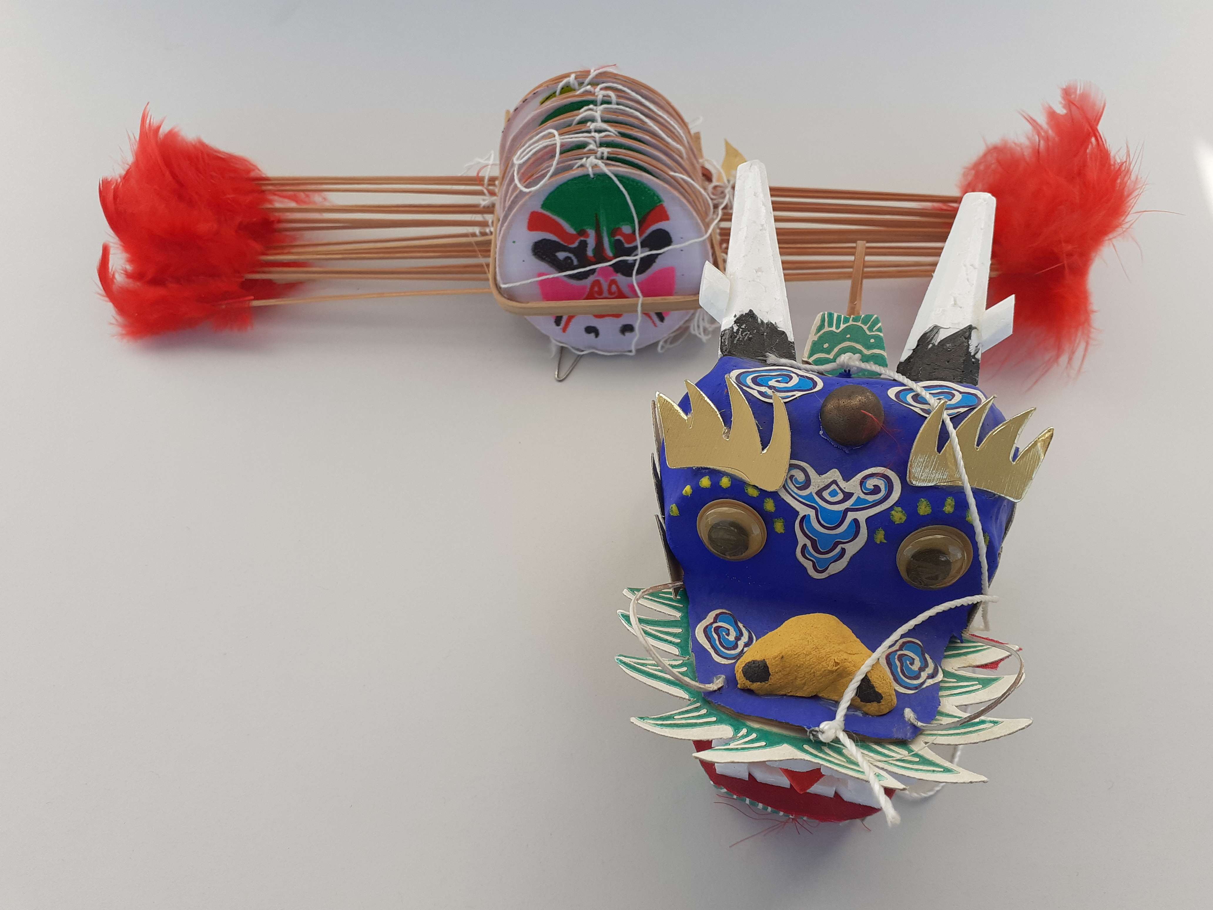 Blauer Centipede [15 x 48 mm; 1,30 m lang]